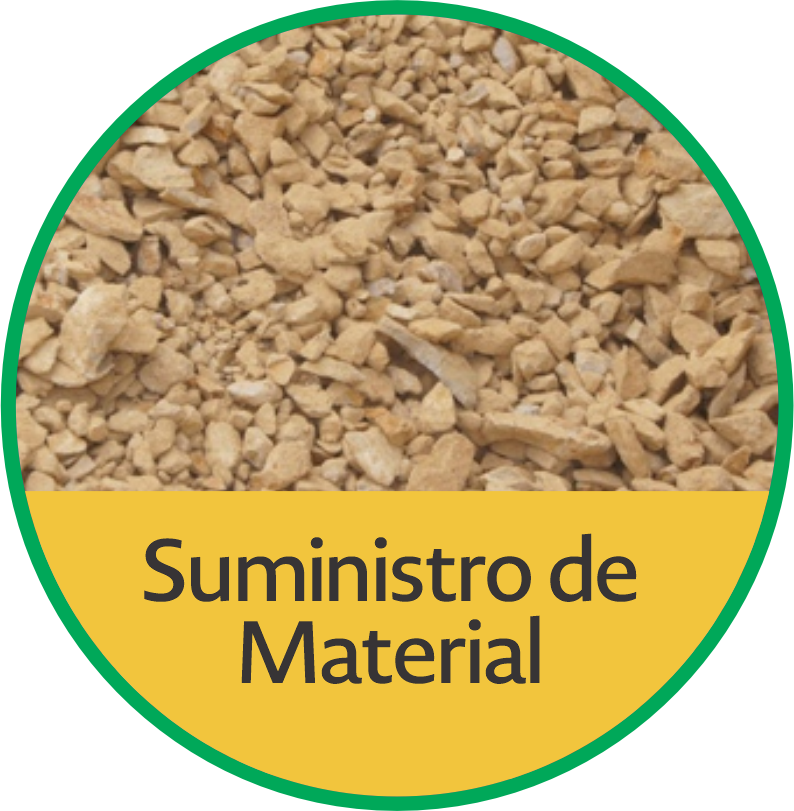 suministro material